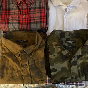 Banana Republic Green Dress Shirt